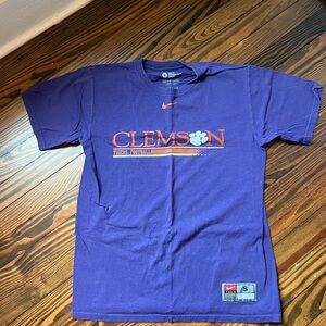 Nike Purple Clemson Tigers Short Sleeve Tee